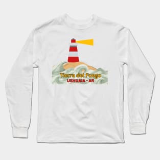 The lighthouse - Tierra del Fuego - Ushuaia Long Sleeve T-Shirt